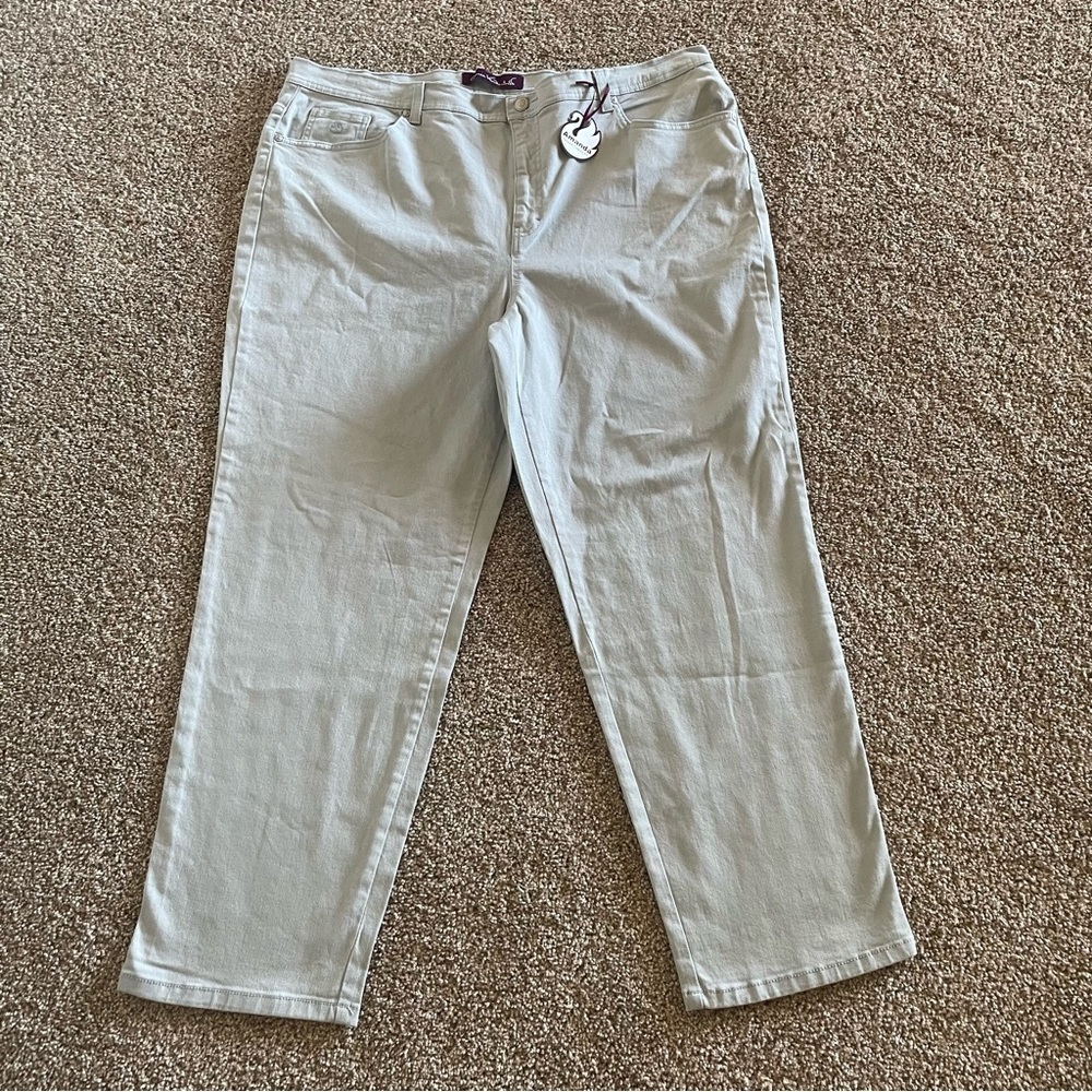 Gloria Vanderbilt Amanda Classic Original Flattering Jeans Womens 22W Straight - Picture 3 of 13